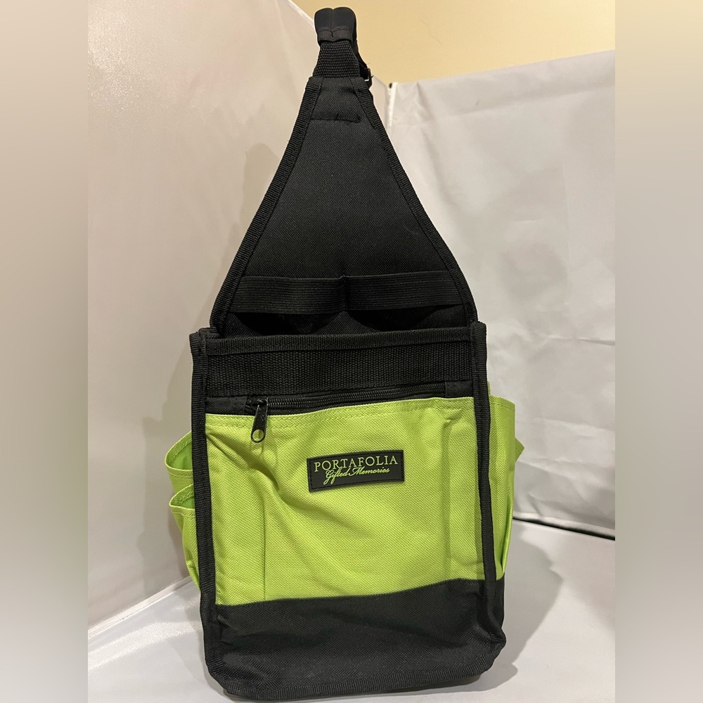 Black and Green Craft Tote